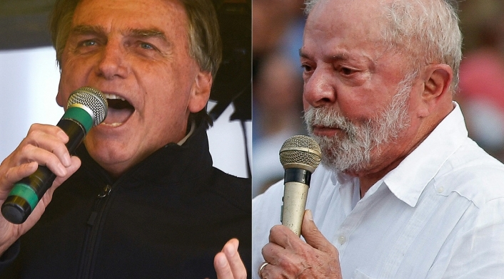 Jair Bolsonaro y Lula da Silva