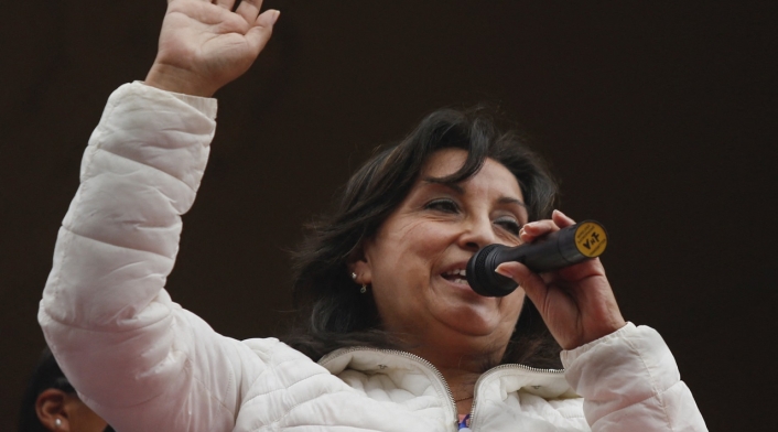 Dina Boluarte, vicepresidenta del Perú