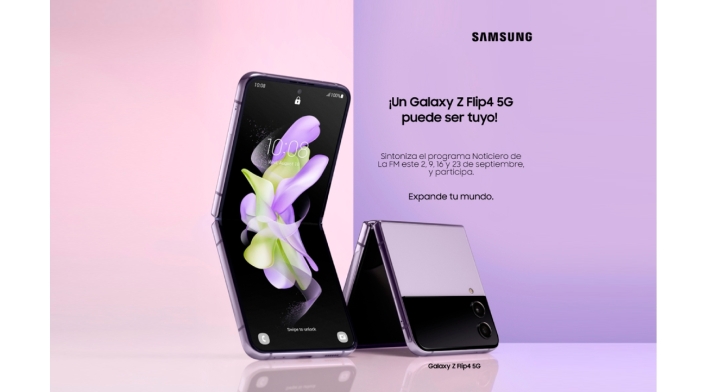 Concurso de Samsung y La FM Celular Galaxy Z Flip4