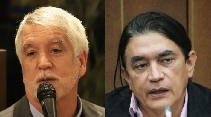 Enrique Peñalosa y Gustavo Bolívar Enrique Peñalosa y Gustavo Bolívar