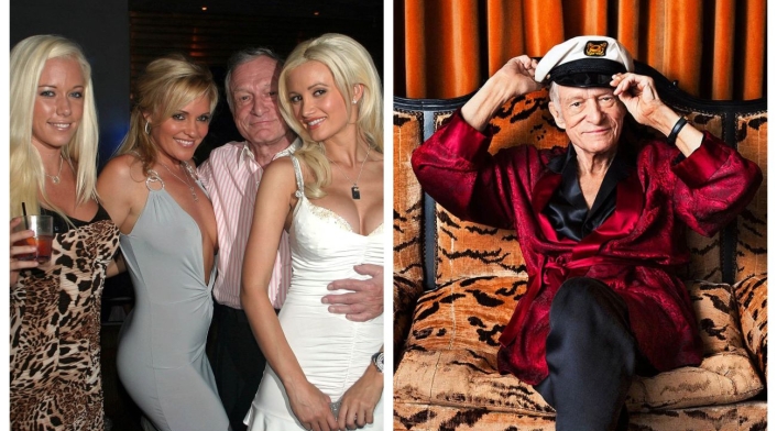 Exconejitas Plaboy y Hugh Hefner Exconejitas Plaboy y Hugh Hefner