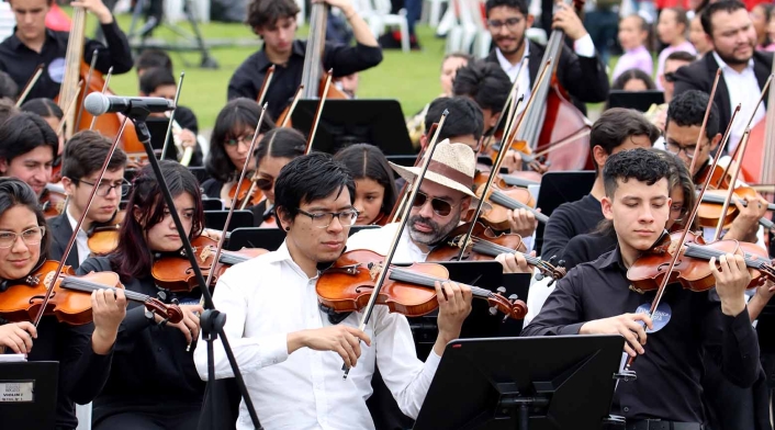 Filarmónica de Bogotá en Parque Simón Bolívar