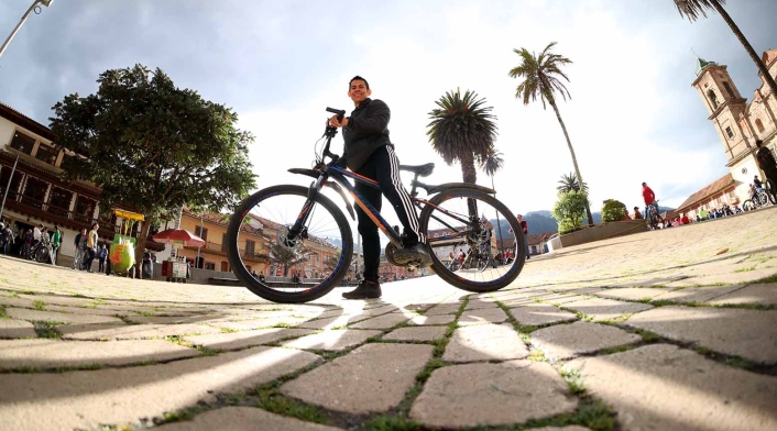 La bicicleta más grande de Colombia