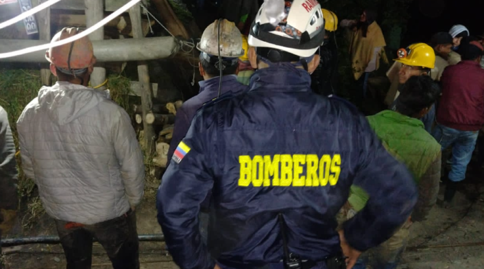 Fueron rescatados los nueve mineros en Lenguazaque, Cundinamarca