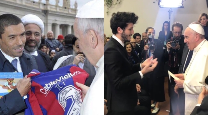 Papa Francisco Papa Francisco con colombianos
