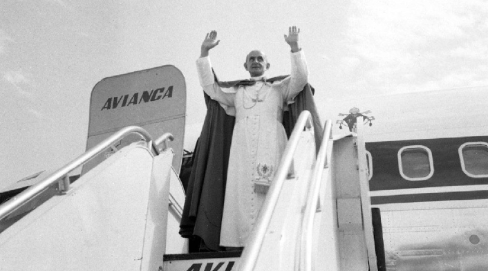 Papa Pablo VI en Colombia Papa Pablo VI en Colombia