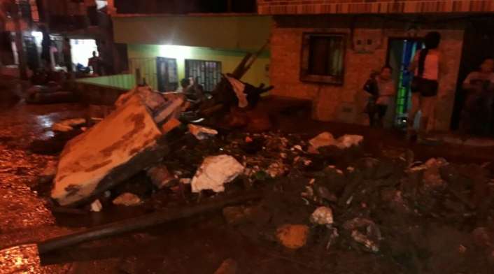 Afectados por lluvias