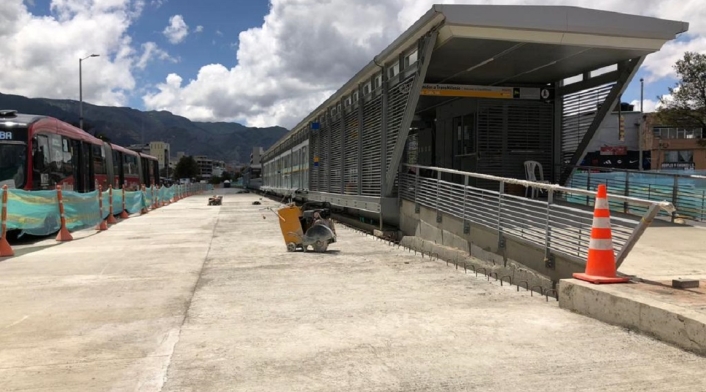 Próximamente se entregará la estación de Transmilenio de la calle 100 con avenida Suba