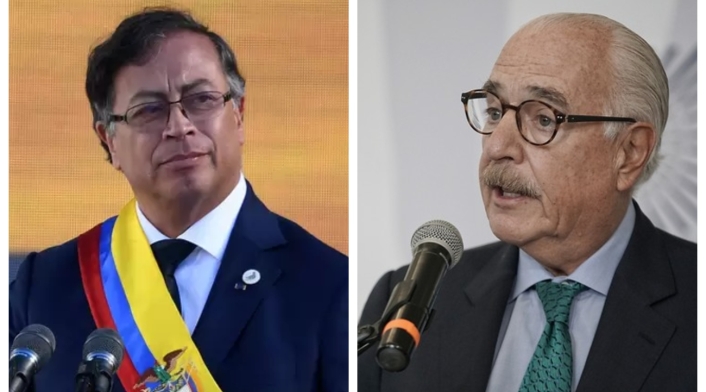 Gustavo Petro y Andrés Pastrana Gustavo Petro y Andrés Pastrana