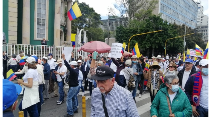 Gustavo Petro y las marchas en contra de su Gobierno Gustavo Petro y las marchas en contra de su Gobierno