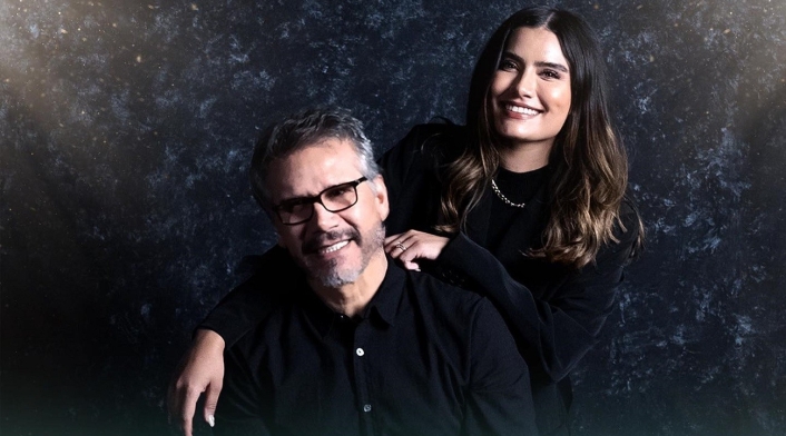 Jesús Adrián Romero y su hija Jesús Adrián Romero y su hija