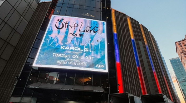 Karol G en Madison Square Garden