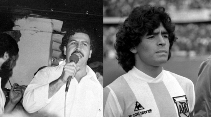 Pablo Escobar y Maradona El supuesto partido entre Escobar y Maradona