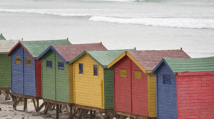 muizenberg beach Playa Muizenberg Beach