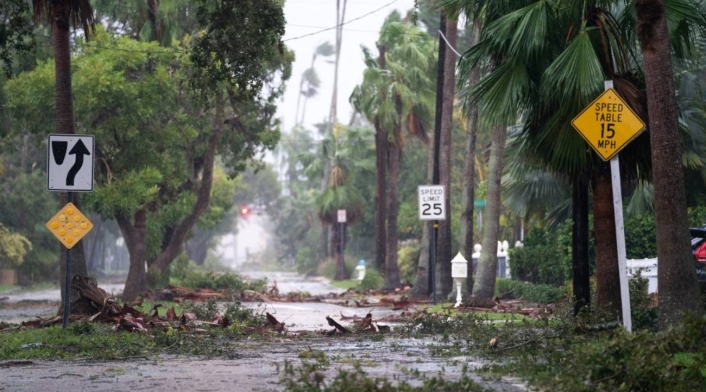 Paso del huracán Ian por Florida