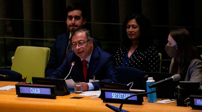Gustavo Petro en la ONU Gustavo Petro en la ONU