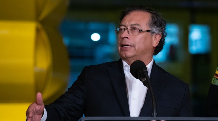 Presidente, Gustavo Petro.