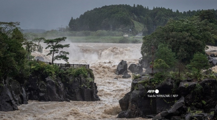 Tifón Nanmadol en Japón Tifón Nanmadol en Japón