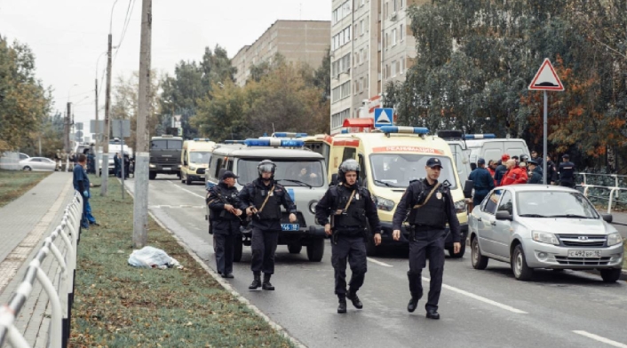 Tiroteo en Rusia Tiroteo en Rusia