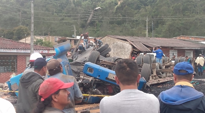 Arcabuco, Boyacá, volcamiento, vivienda