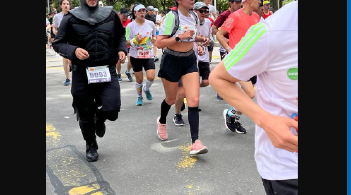 Batman en la Media Maratón