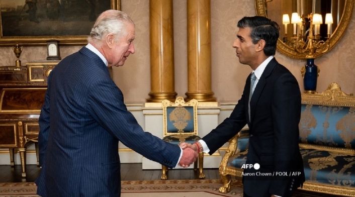 Carlos III y Rishi Sunak Carlos III y Rishi Sunak