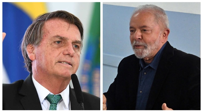 Jair Bolsonaro y Lula Da Silva Jair Bolsonaro y Lula Da Silva