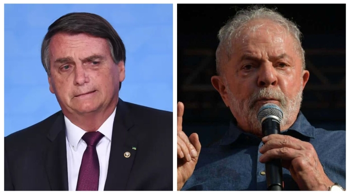 Jair Bolsonaro y Lula Da Silva Jair Bolsonaro y Lula Da Silva
