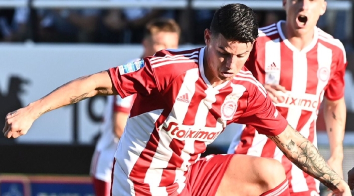 James Rodríguez en Olympiacos