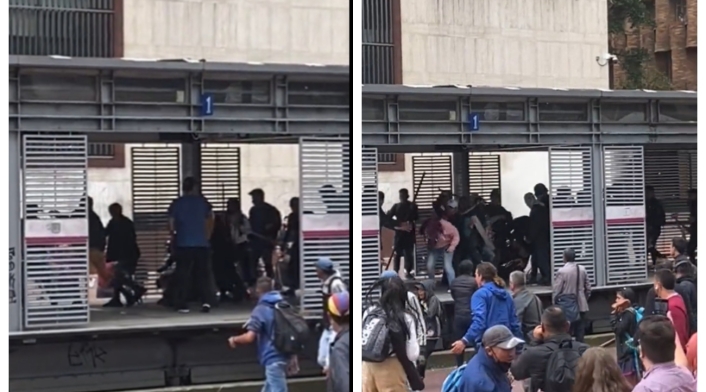 Protestas en Bogotá