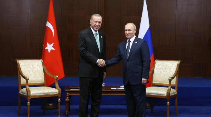 Tayyip Erdogan y Vladímir Putin Tayyip Erdogan y Vladímir Putin