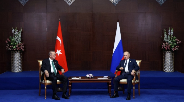 Tayyip Erdogan y Vladímir Putin Tayyip Erdogan y Vladímir Putin