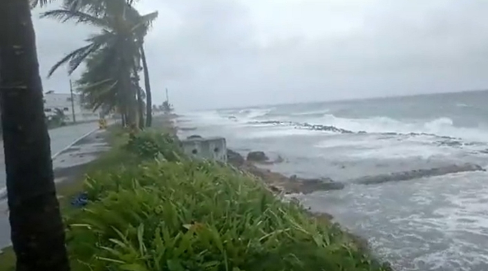 Tormenta Tropical Julia en San Andrés Tormenta Tropical Julia en San Andrés