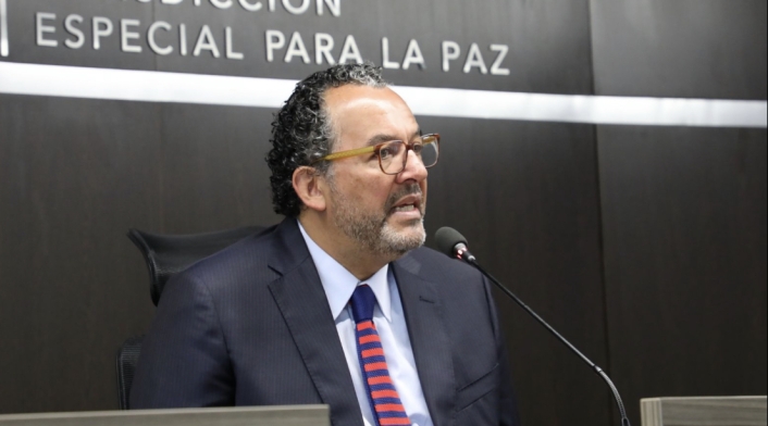 Magistrado Roberto Carlos Vidal presidente de la Jep