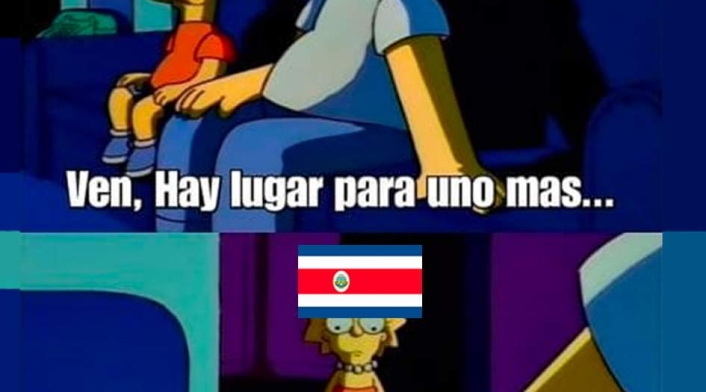 Meme España vs Costa Rica