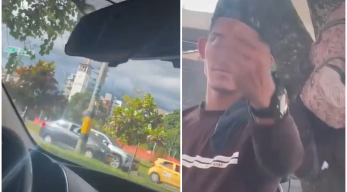 Limpiavidrios habría agredido a jóvenes en Bogotá Limpiavidrios habría agredido a jóvenes en Bogotá