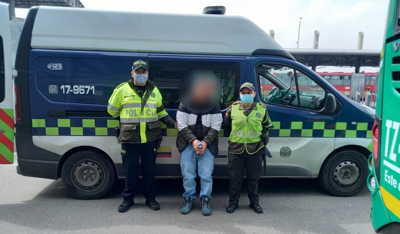 Capturan a abusador sexual de Transmilenio Capturan a abusador sexual de Transmilenio