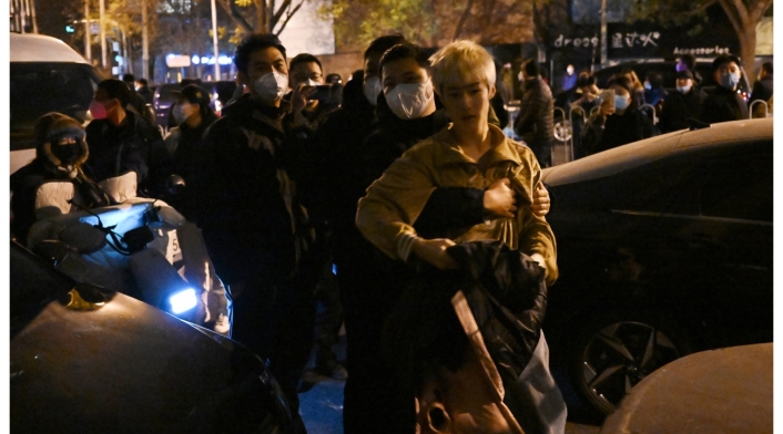 Protestas en China por cero covid
