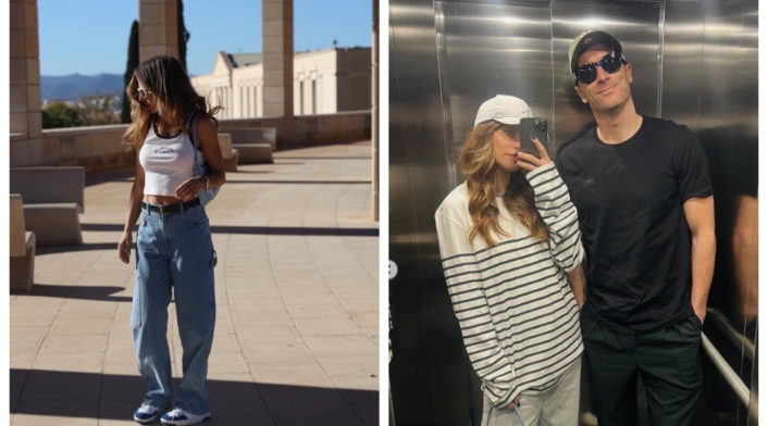 Robert Lewandowski y su esposa Anna Lewandowska Robert Lewandowski y su esposa Anna Lewandowska
