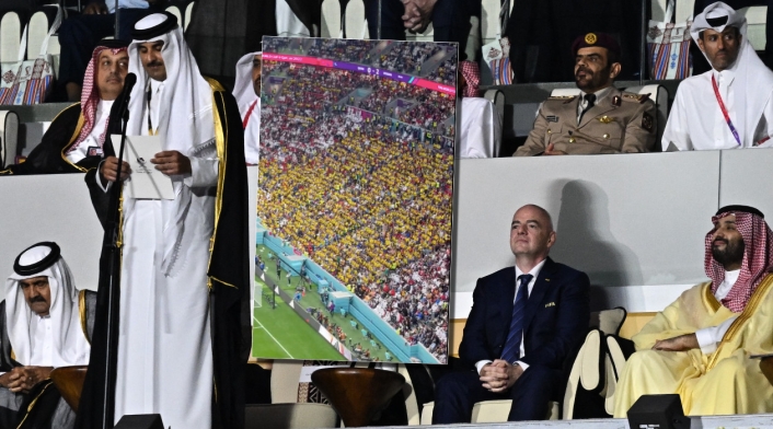 Hinchas de Ecuador y el pedido a las autoridades de Qatar