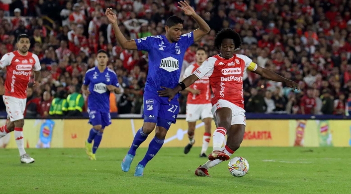 Santa Fe vs Millonarios - Cuadrangulares de la Liga Betplay