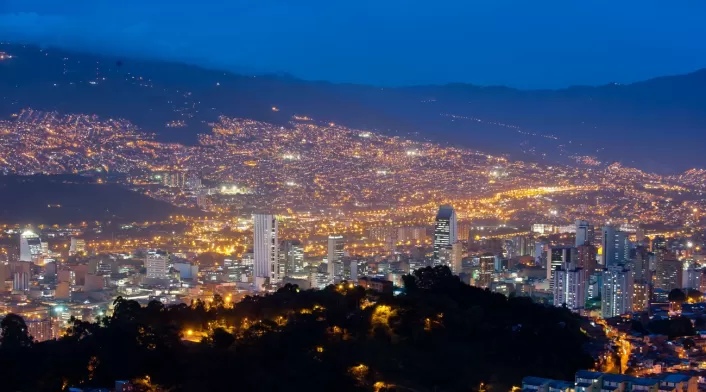 Panorámica de Medellín Panorámica de Medellín