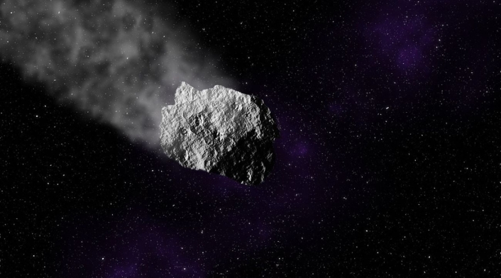 Meteorito que cayó en un pueblo de Inglaterra