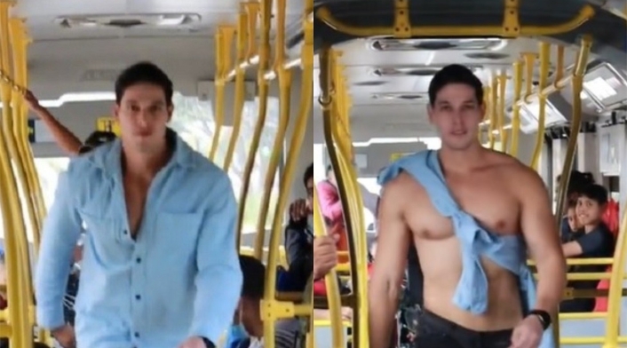 Modelo en Transmilenio Modelo en Transmilenio
