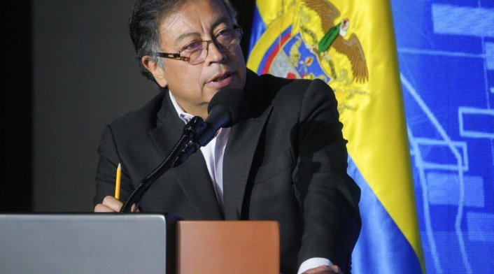 Presidente, Gustavo Petro.