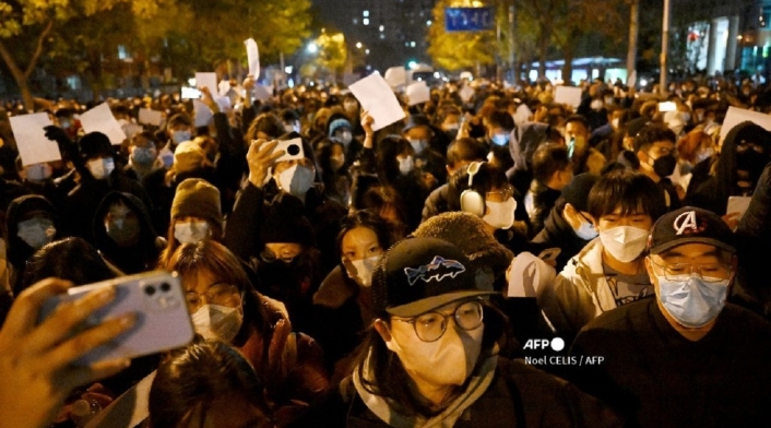 Protestas en China Protestas en China