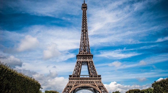 Torre Eiffel en los Jardínes del Trocadero Torre Eiffel en los Jardínes del Trocadero
