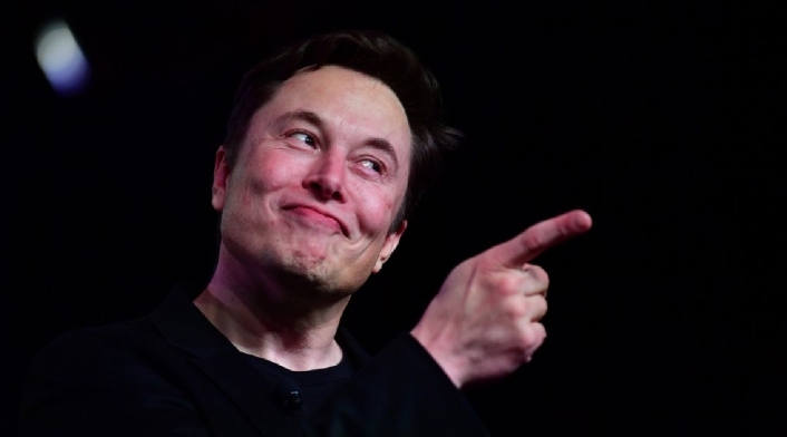 Musk sonriente
