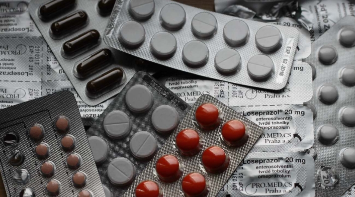 Variedad de medicamentos
