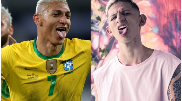 Richarlison y La Liendra en el Mundial Richarlison y La Liendra en el Mundial